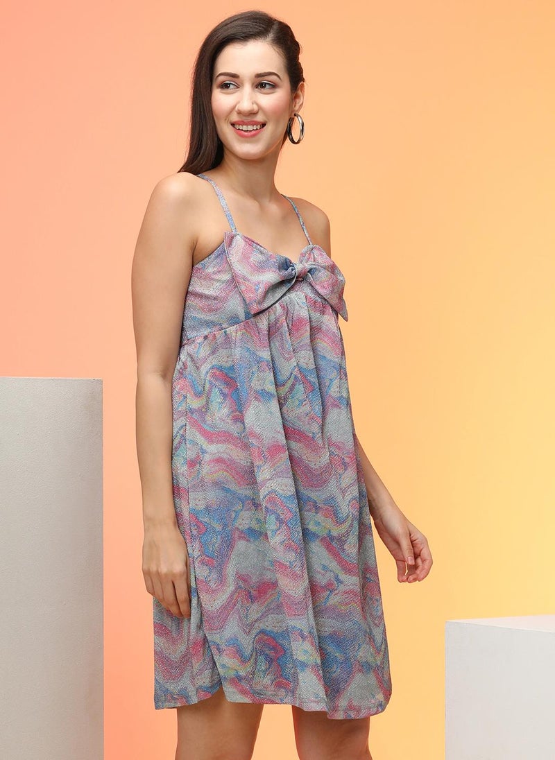 Globus Women Shoulder Straps A-Line Party Dress - Image 3